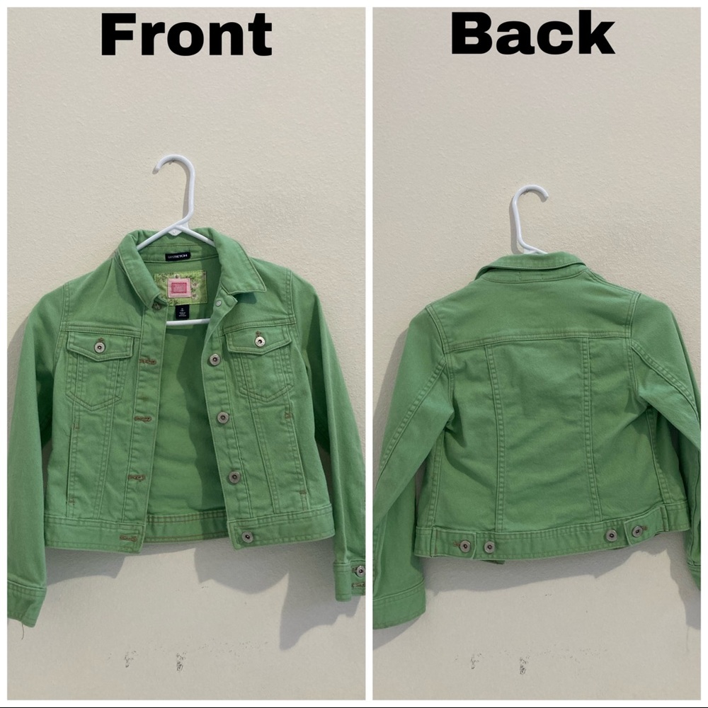 Green Denim Gap Jacket!